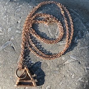 Handcrafted | Italian  “Earth” Sterling Necklace